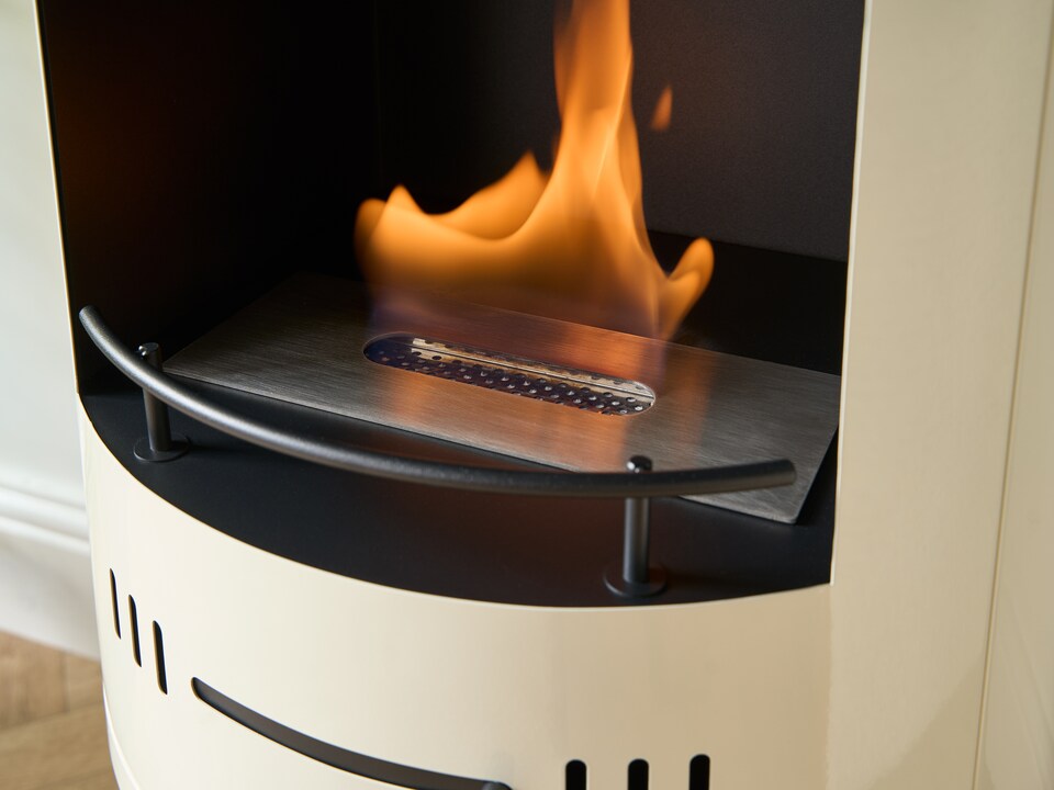 image 1 of Sureflame Barilo Bio Ethanol Stove in Cream