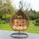 image 9 of Henley Swing Chair - Brown