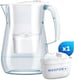 image 2 of AQUAPHOR 4.2 Litre Onyx Water Filter Jug in White with 1 x Maxfor+ filter