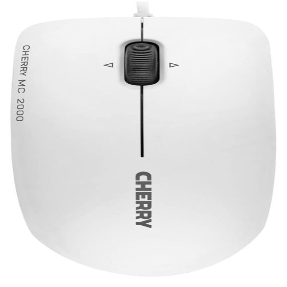 image 1 of CHERRY - CHERRY MC 2000 Corded Mouse with Tilt Wheel, Pale Grey