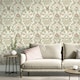 image 4 of Fine Decor Woodland Cream Wallpaper Paste The Paper Washable Kids Room Bedroom
