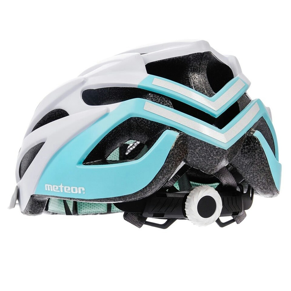 image 1 of Meteor Marven Cycle Helmet MTB Bike Skateboard Scooter Safety Gear White | White-Cy | M
