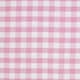 image 4 of Homescapes Cotton Gingham Eyelet Curtains - 117 x 137 cm | Pink | Pink
