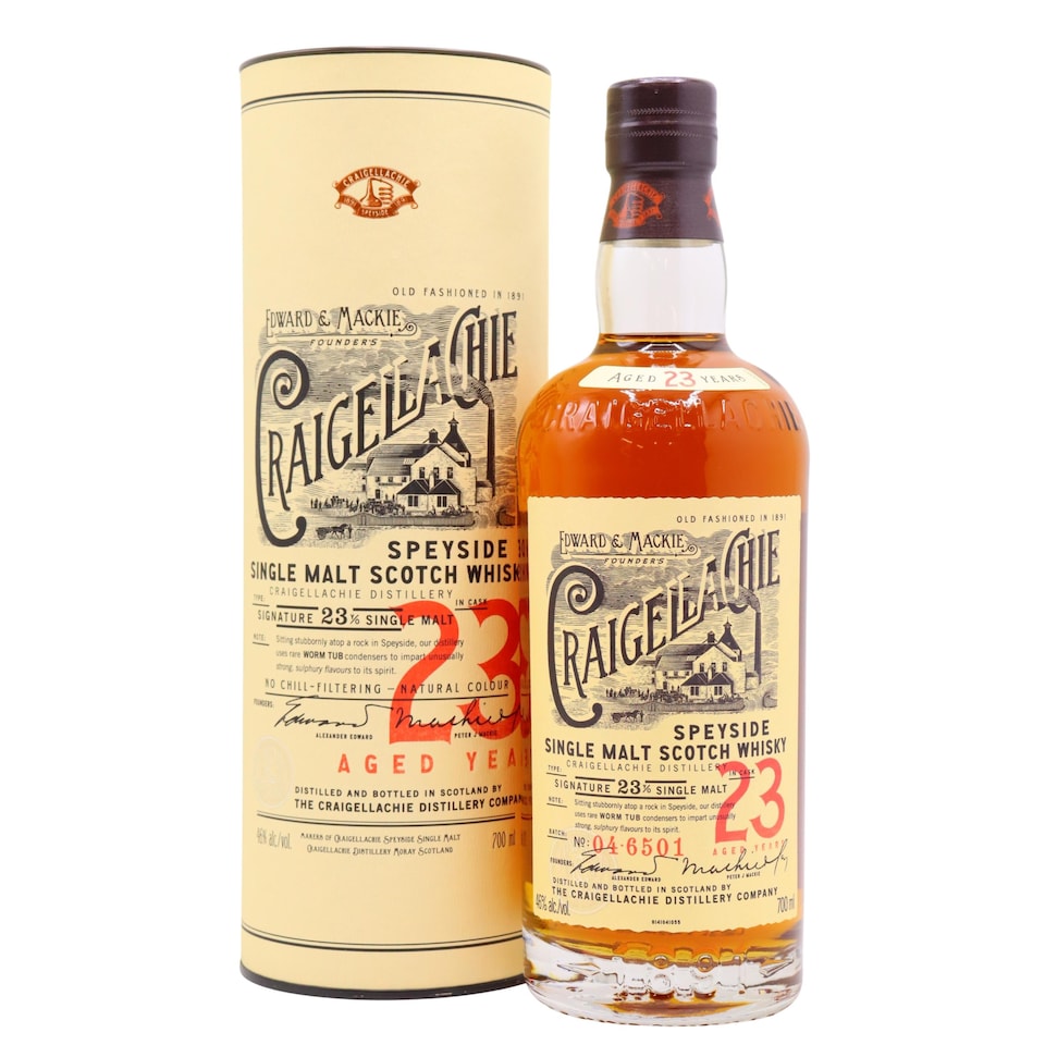 image 1 of Craigellachie - Speyside Single Malt 23 year old Whisky | Multi | Craigellachie - Speyside Single Malt - 23 year old Whisky 70cl 46% ABV | 1