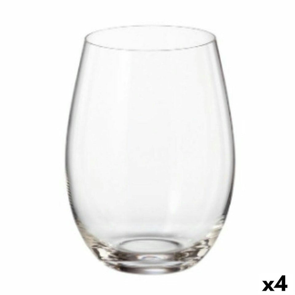image 1 of Set of glasses Bohemia Crystal Clara 560 ml Crystal 6 Pieces (4 Units) N/A
