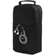 image 2 of Bagbase Athleisure Sports Shoe Bag - Black/Black - One Size
