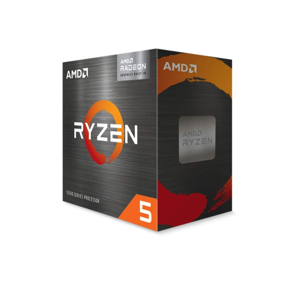 AMD Ryzen 5 5600G Socket AM4 Processor with Wraith Stealth Active Fan Air Cooler