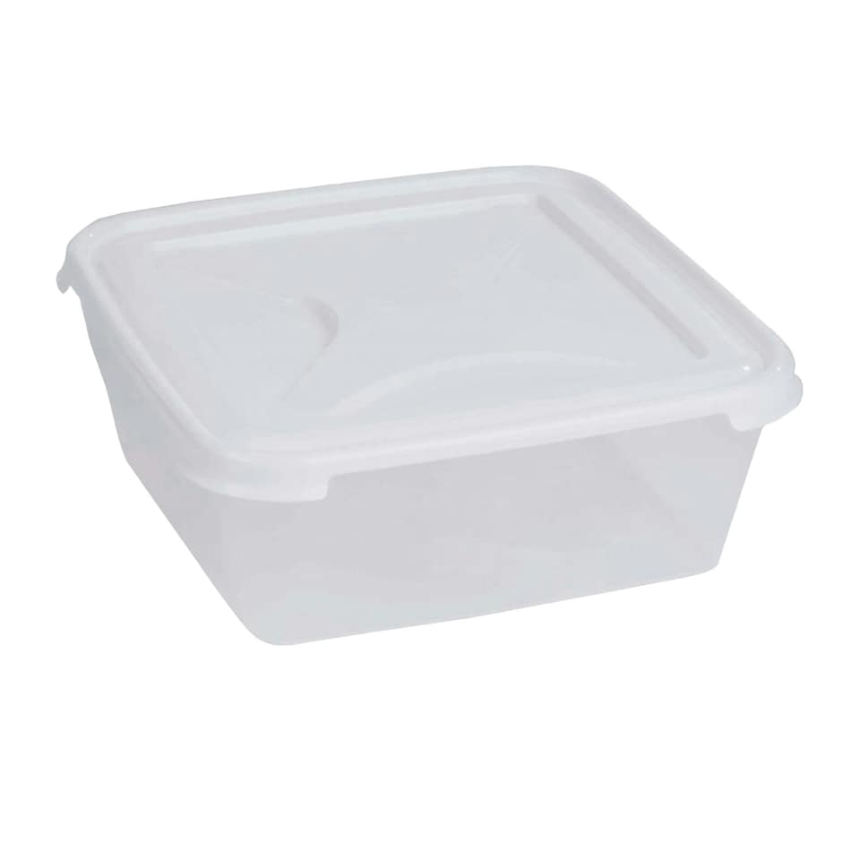 Wham Square Food Storage Container - White - 10 Litre