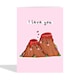 image 2 of Cute Volcano Valentine's Day Card