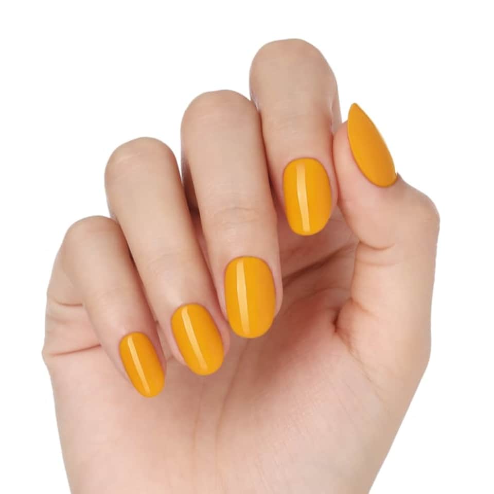 image 1 of Bluesky Orange Gel Polish - Hear Me 5ml