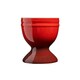 image 4 of Cooks Professional 4 Piece Egg Cup Set | Made From Durable Stoneware | Red