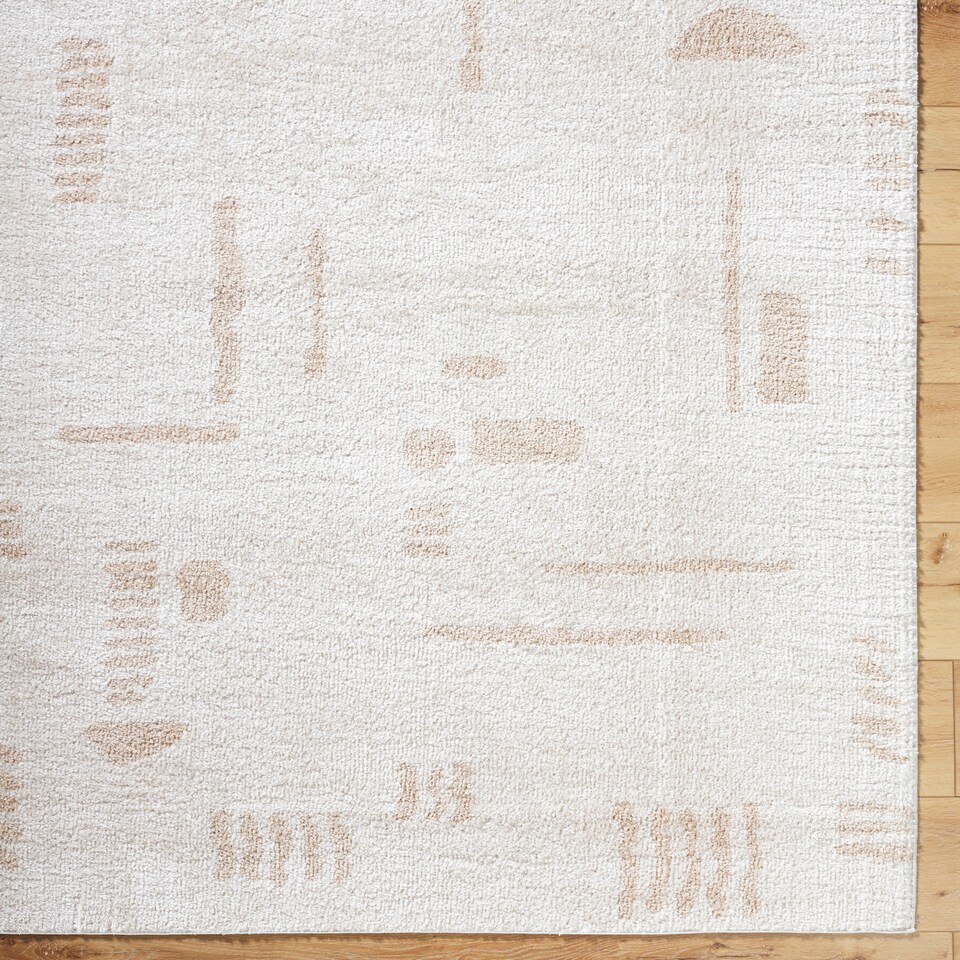 image 1 of LIVABLISS Fossay Shaggy-Washable Modern High Pile Rug 160 x 213 cm | Beige