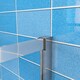 image 6 of Aica Bathrooms 1000x1850mm Sliding Shower Enclosure Shower Screen WalK In Glass Door Cubicle Chrome