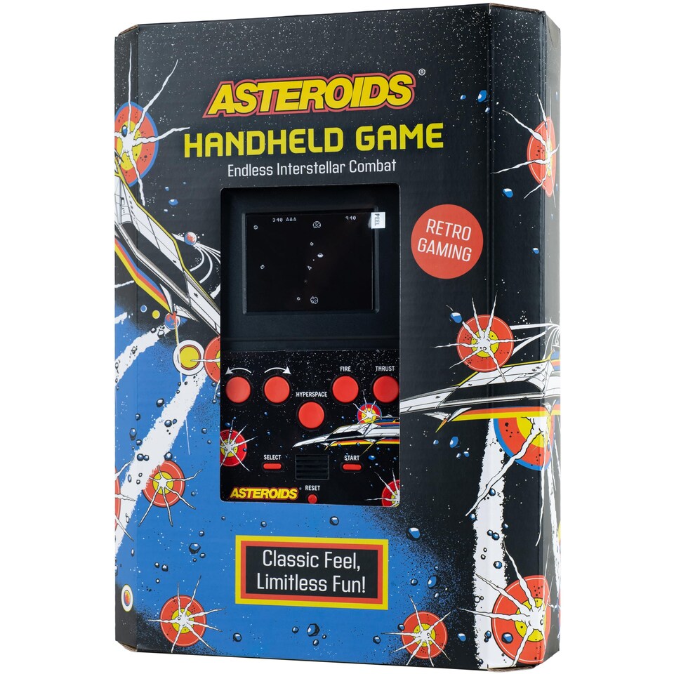 image 1 of Asteroids Colour Handheld Arcade Game with 2.5" Colour Screen