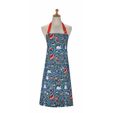 Ulster Weavers 12 Days of Christmas Apron - Cotton Blue