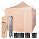 image 6 of Maximus 3x3m Heavy Duty Pop up Gazebo Marquee Outdoor Patio Canopy Tent With Sides