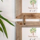 image 6 of Nicola Spring Rustic Wooden Hanging 5 Photo Frame - 6 x 4" - Natural