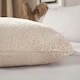 image 2 of OHS Teddy Fleece Long Bolster Pregnancy Body Support Cushion, 40x137cm - Natural