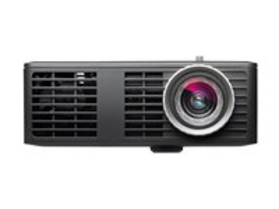 Optoma ML750i - DLP projector - LED - 3D - 700 lumens - WXGA (1280 x 800) - 16:10 - 720p - white, grey
