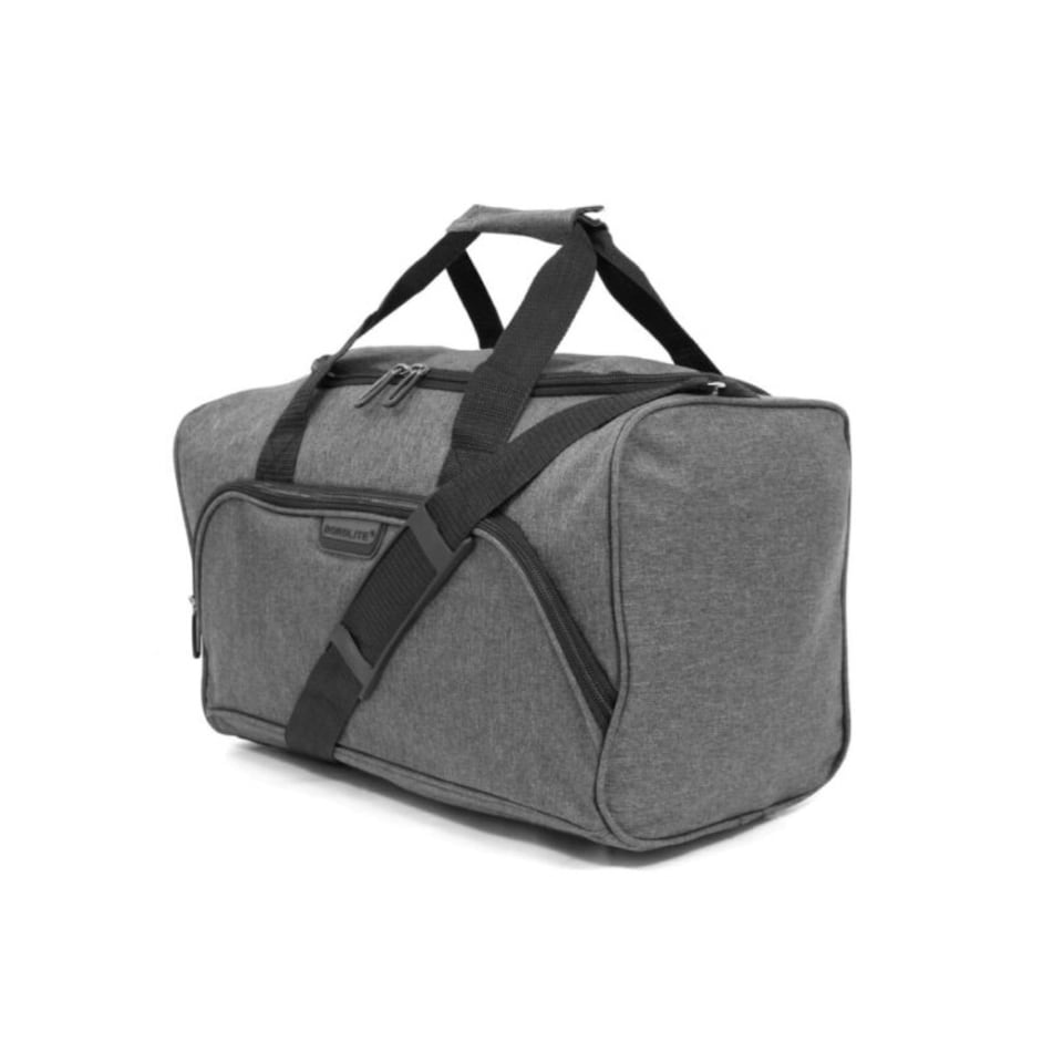 image 1 of Bordlite Multifunctional Under the Seat Shoulder Hand Luggage Holdall Bag - 40x20x25cm - Grey