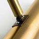 image 1 of ValueLights Gemini Pair of Gold Indoor Wall Picture Lights and E14 LED 3W Warm White 3000K Bulbs