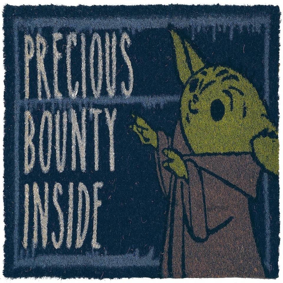 STAR WARS: THE MANDALORIAN (PRECIOUS BOUNTY INSIDE) DOOR MAT - Doormats