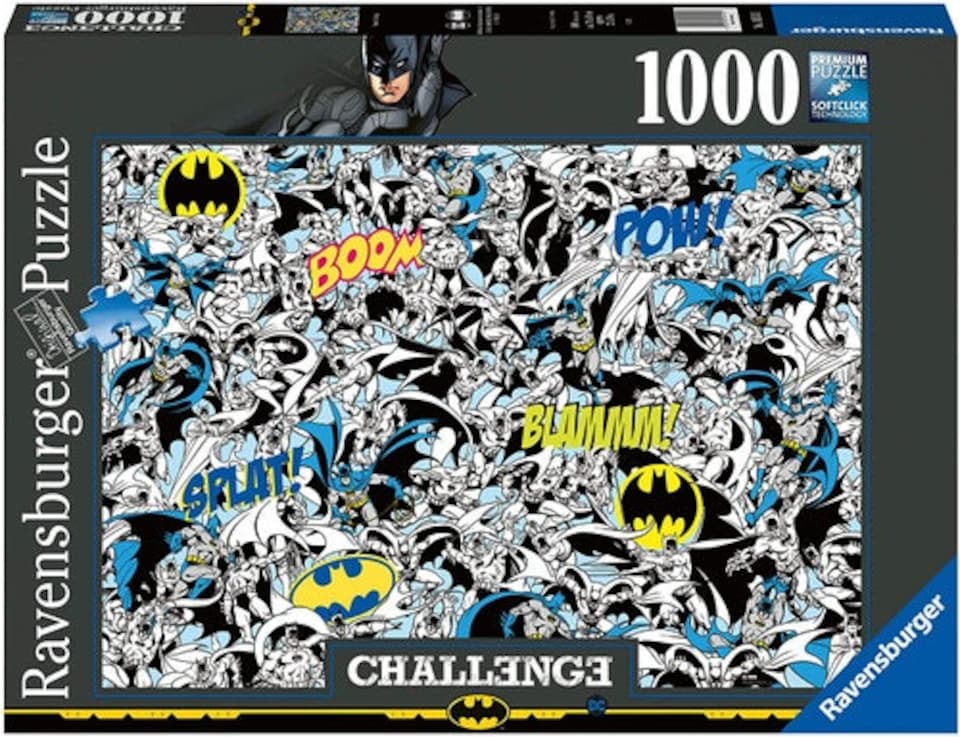image 1 of Ravensburger Batman Challenge 1000 Piece Jigsaw Puzzle