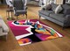 image 2 of Colorful Illustration Of Elephant Head In Wpap Style Designer Rug | Multi