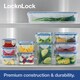 image 10 of LocknLock Food Storage Container Airtight Leakproof Microwave Safe Transparent Food Box 870ml