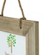 image 4 of Nicola Spring Rustic Wooden Hanging 3 Photo Frame - 6 x 4" - Natural