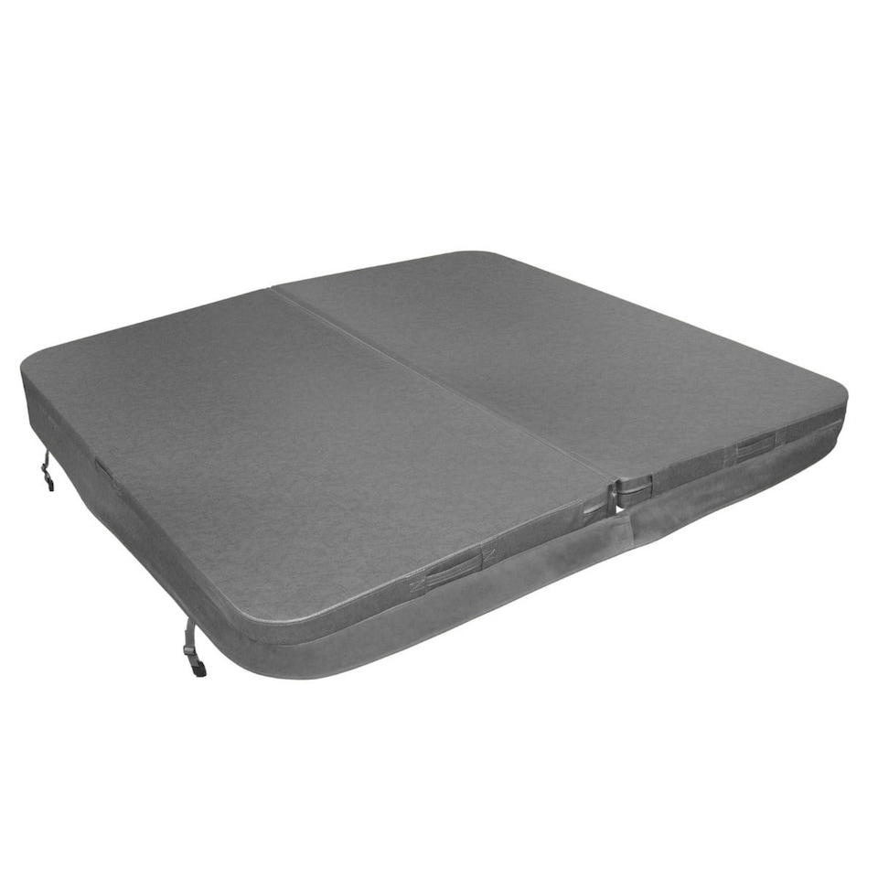 image 1 of 2.1m Hot Tub Spa Cover - Grey Grey