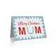 image 2 of Xmas Merry Holly Wreath Present Christmas Mum Mother Card