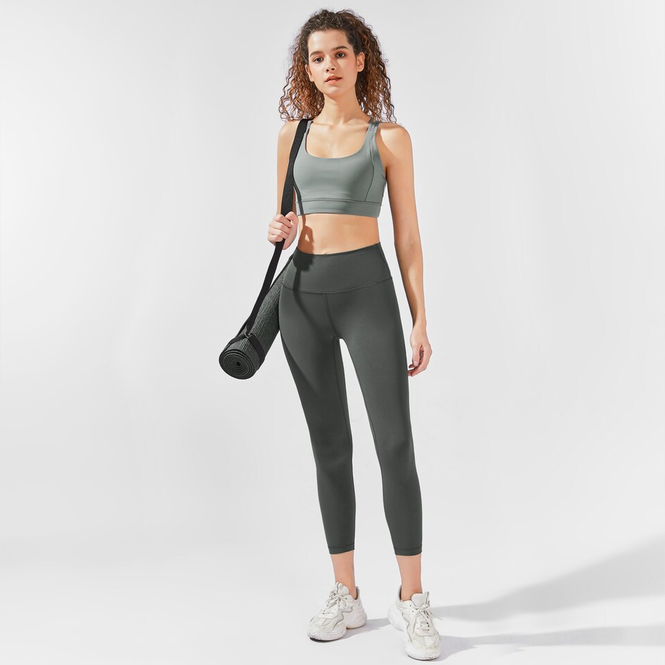 image 1 of Myga Yoga Leggings Dark Grey - XS | Grey | XS