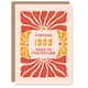 image 1 of Vintage Retro For Her Flower 60s Born 1985 Aged 40 Years Old 40th Birthday Card
