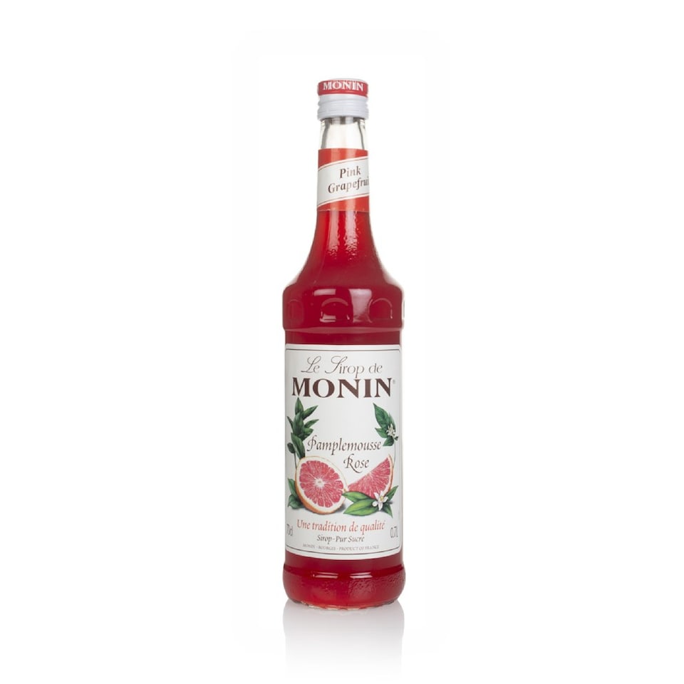 image 1 of Monin Pink Grapefruit Pamplemousse Rose Syrup | Clear