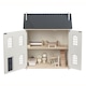 image 1 of Hooga Noble Wooden Dollhouse with Doll House Furnitures