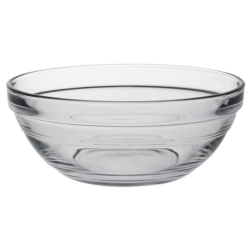 image 1 of Duralex Lys Stacking Glass Cooking / Ingredients / Food Bowl - 14cm Clear