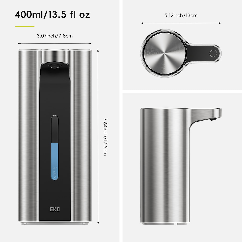 image 1 of Aroma Pro Smart Soap Dispenser Stainless Steel | Silver | Stainless Steel