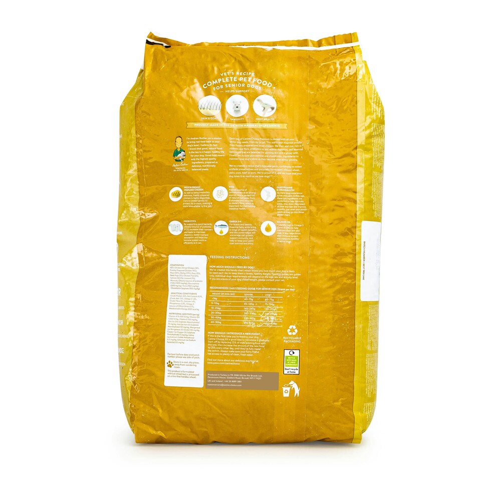 image 1 of Canine Choice Premium Senior Dry Dog Food - Chicken
