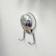 image 1 of Showerdrape SuctionLoc Chrome Stainless Steel Wall Mounted Robe Hook