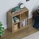image 5 of Vida Designs Durham 2x2 Cube Storage Bookcase Display Unit, Oak