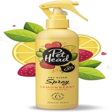 Pet Head Cat Dry Clean Spray 300ml Fruity Scent | Multi