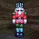 image 4 of 60 LED Acrylic Nutcracker Outdoor Christmas Decoration Cool White Light Up Garden Ornament