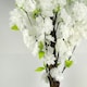 image 2 of 150cm Artificial White Blossom Tree
