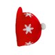 image 2 of HyFASHION Snowflake with Pom Pom Hat Cover - Christmas Red - One Size Red | One Size