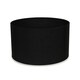image 4 of ValueLights Reni Medium Black Fabric Pendant Shade