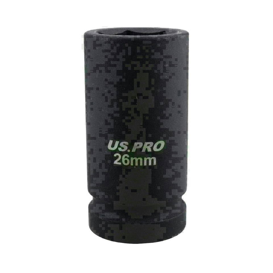 image 1 of 26mm Deep Impact Socket 3/4" Drive Single Hex 6 Point Chrome Vanadium Steel