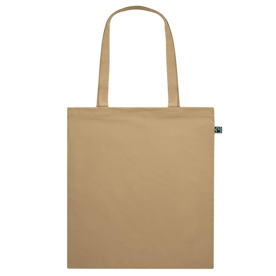 image 1 of MidOcean Osole Colour Fairtrade Shopper Bag - Ivory - One Size | Cream