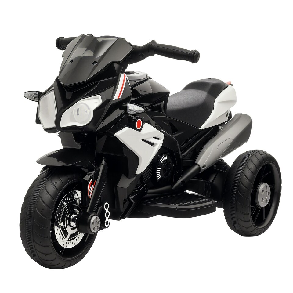 image 1 of HOMCOM Kids Electric Motorcycle Ride On Toy, 6V Battery Music Horn Lights
