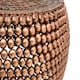 image 4 of Interiors by Premier Beaded Iron Copper Coffee Table Gold